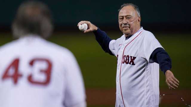 Jerry Remy throws first pitch for Red Sox-Yanks wild card game - Vimarsana News