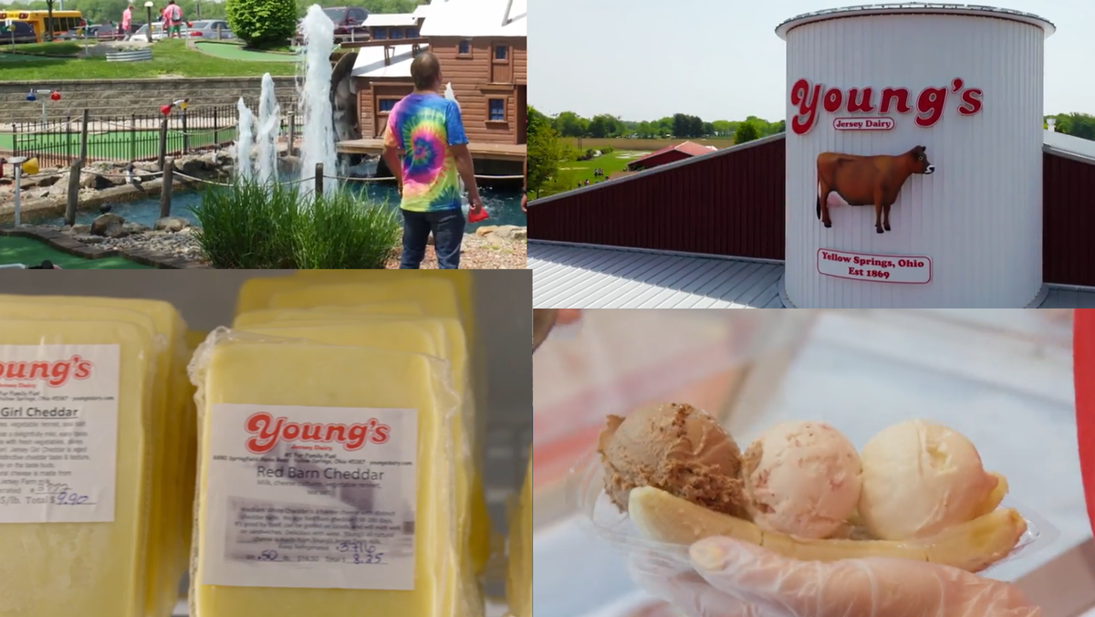 This farm in Dayton is an ice cream shop, cheese store, miniature golf