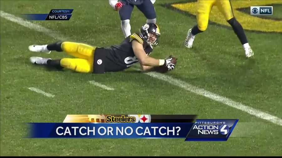 Steelers non-catch highlighted in 2018 NFL rules explanation