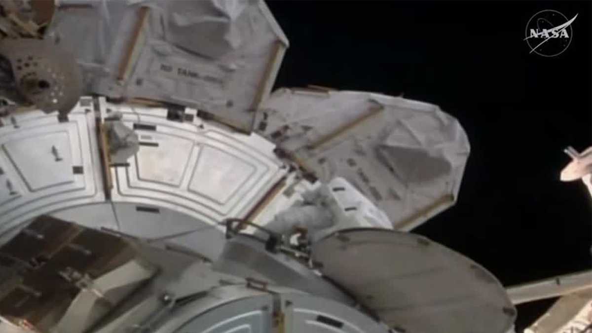 Astronaut from Maine participates in her fourth spacewalk