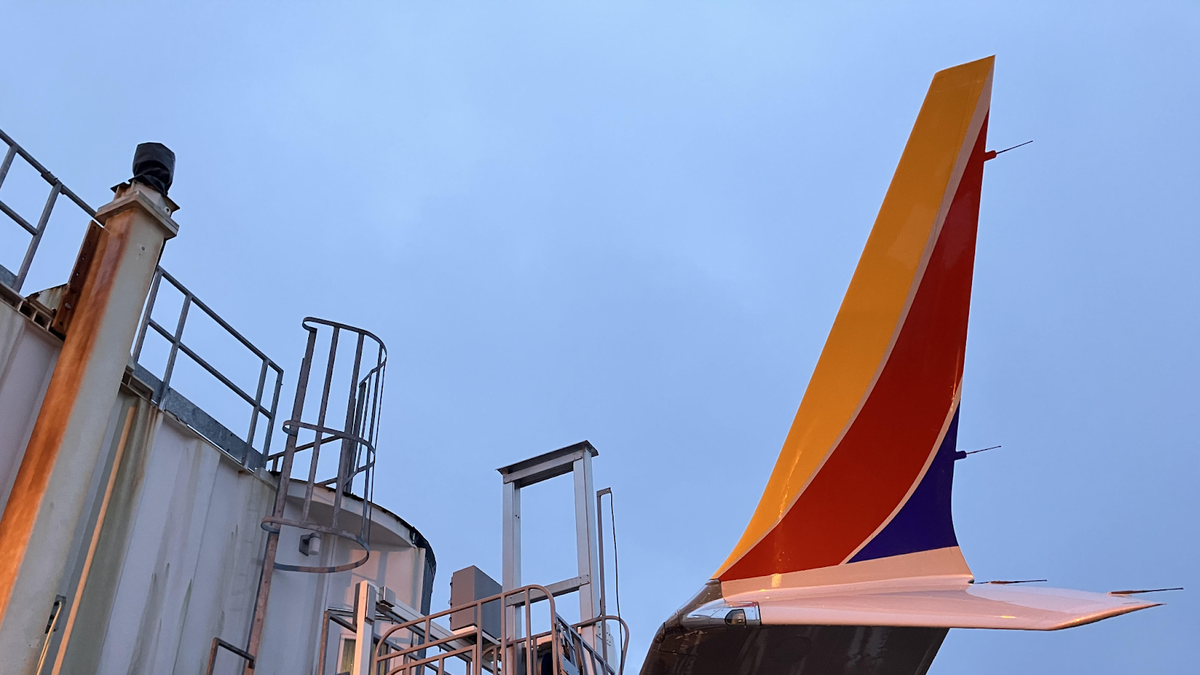 Plane pushed into Portland Jetport jet bridge by storm winds