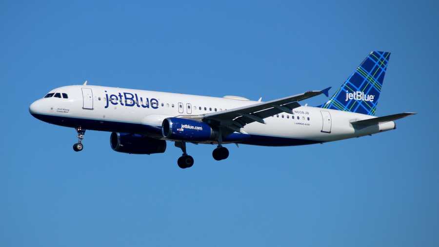 JetBlue Airbus A320 Plane