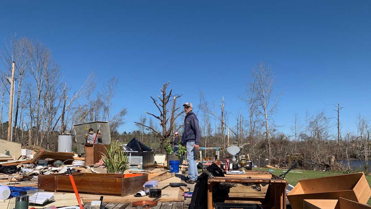 Family shares survival story after tornado destroys home in Salem