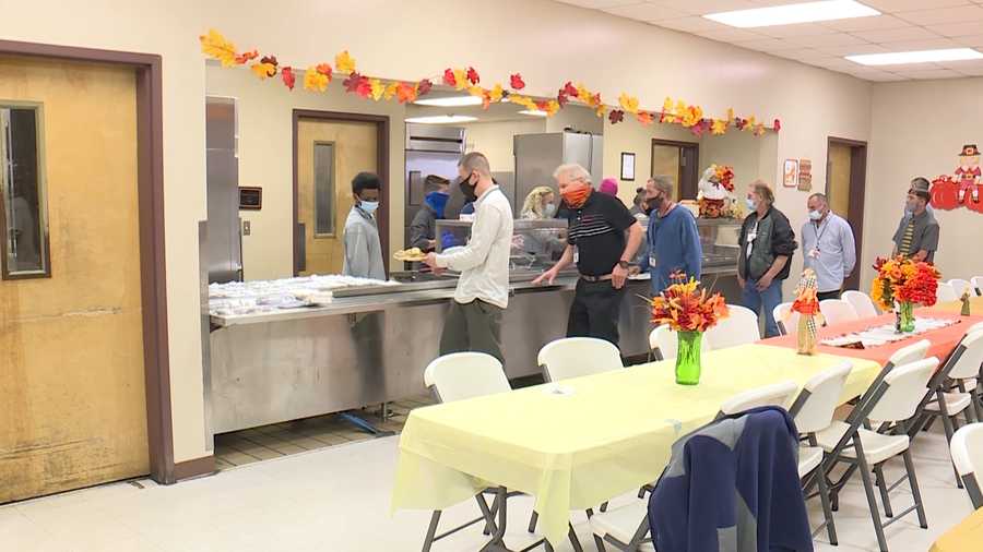Thanksgiving meals given at Jimmie Hale Mission