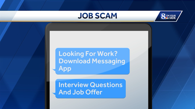 Beware of job scams if you're looking for work