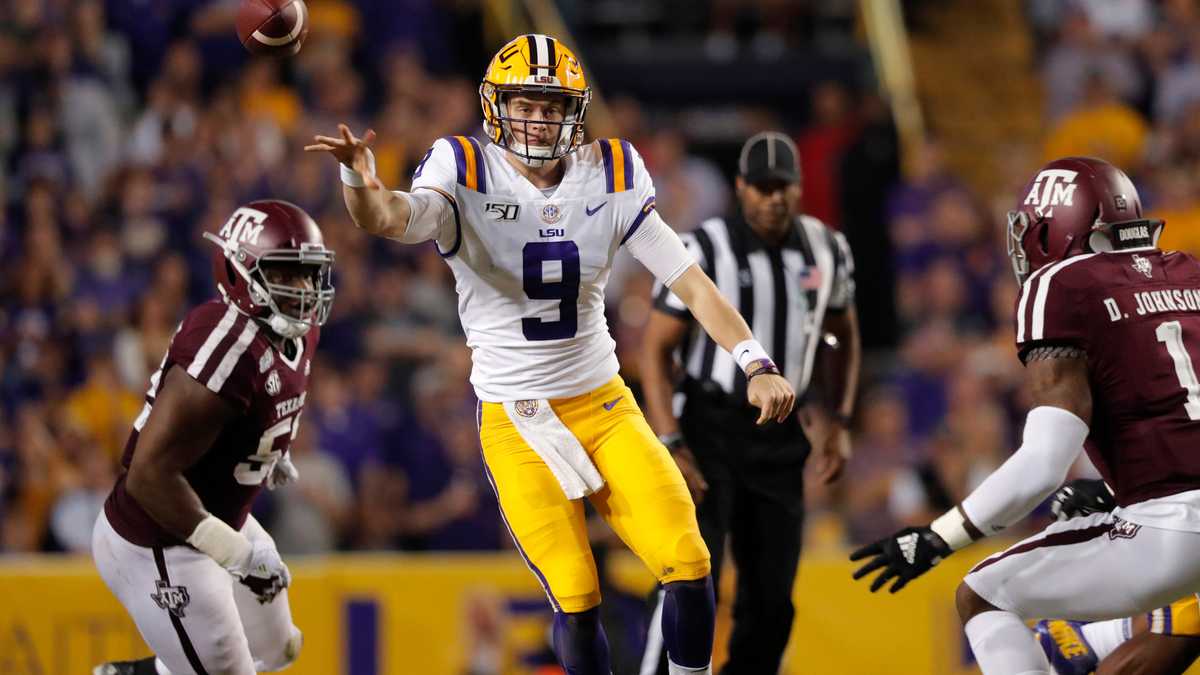 LSU Football: Joe Burrow sells the most jerseys in two states