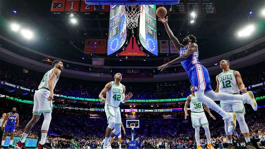 Boston Celtics arrasam 76ers na 'estreia' de Embiid como MVP da
