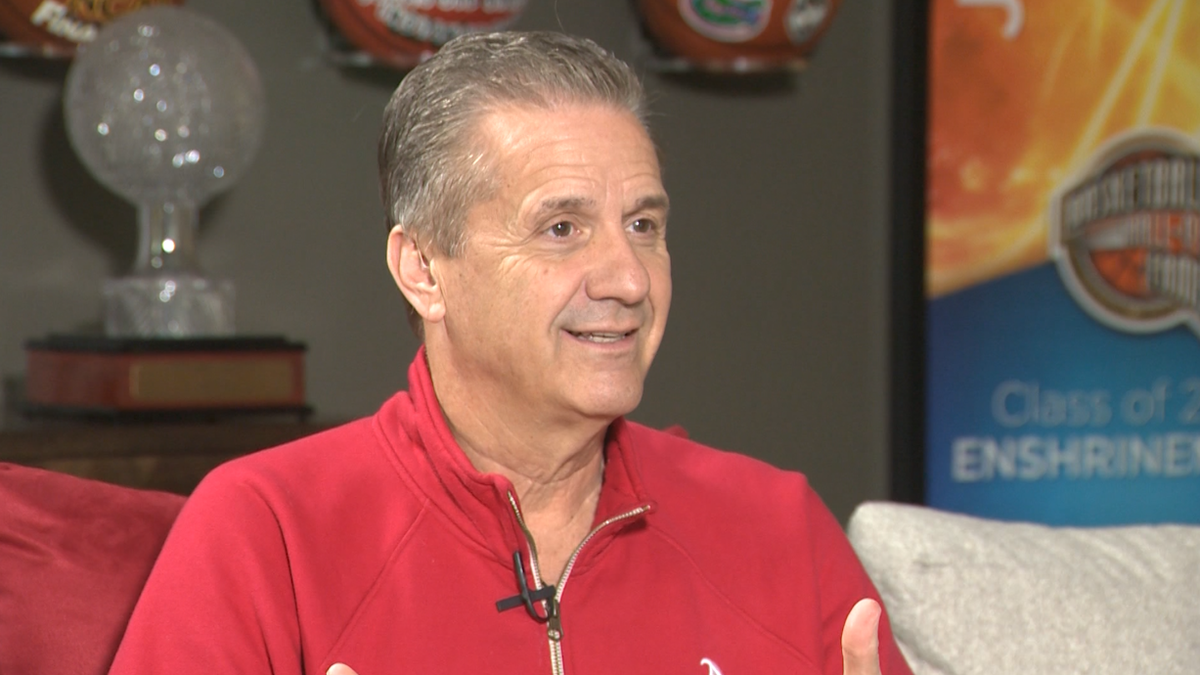 Arkansas Razorbacks' men's basketball coach John Calipari on the Hogs, success, & NIL