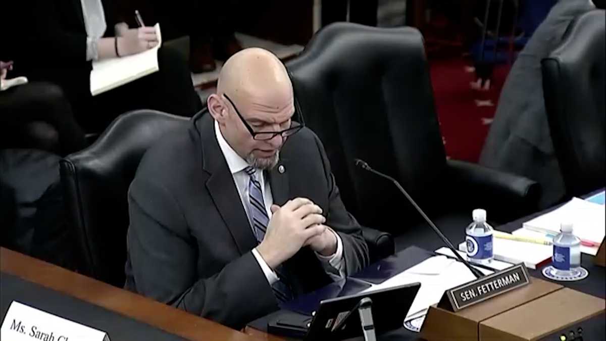 Sen. John Fetterman goes home from hospital