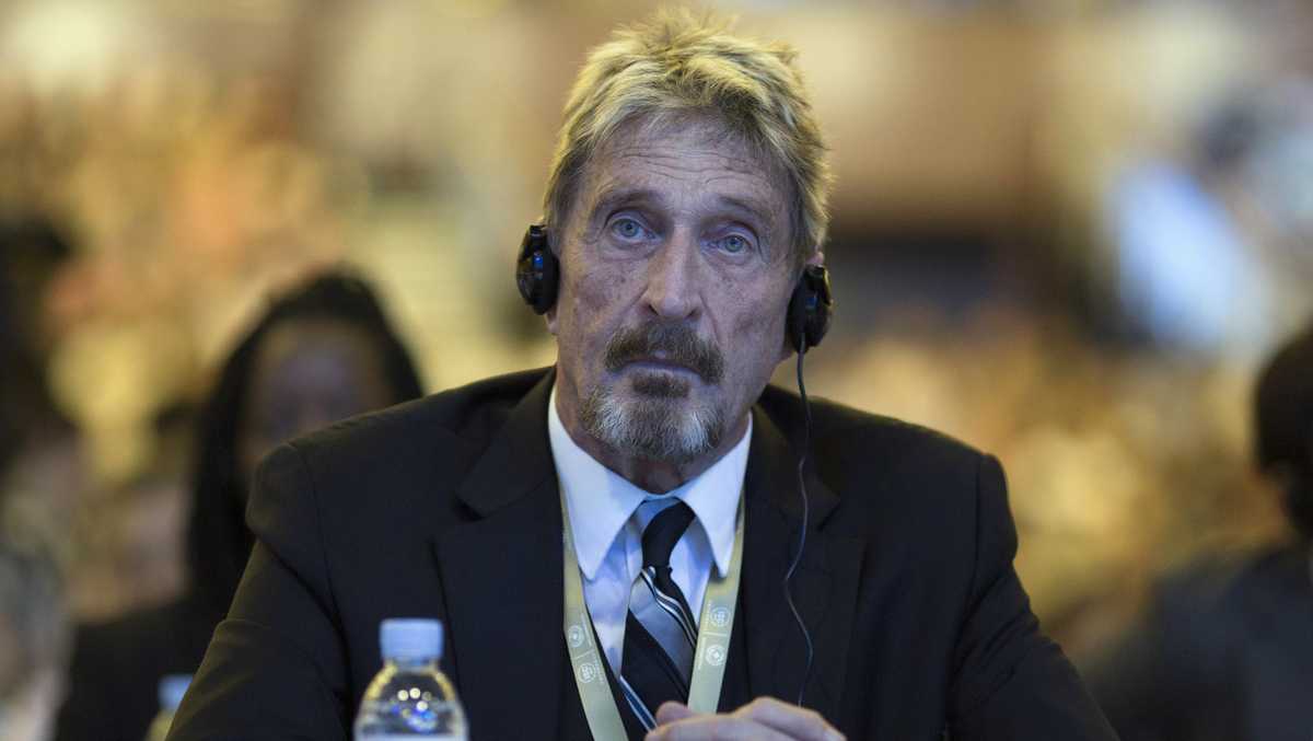 Antivirus Software Tycoon John Mcafee Found Dead In Spanish Prison