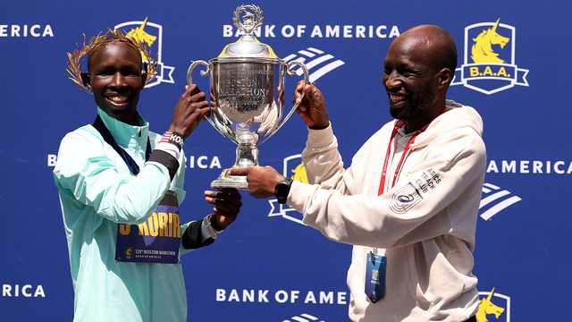 Brother of former star UofL runner follows in his footsteps, wins Boston Marathon