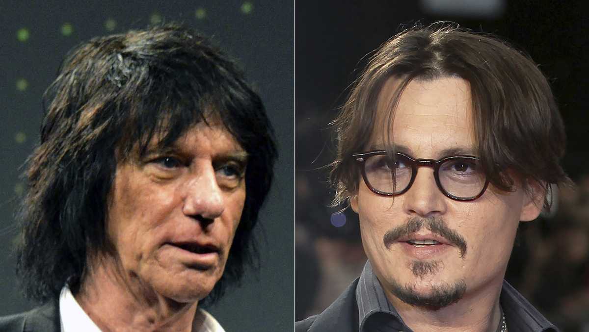 Johnny Depp is playing a concert with Jeff Beck in Louisville