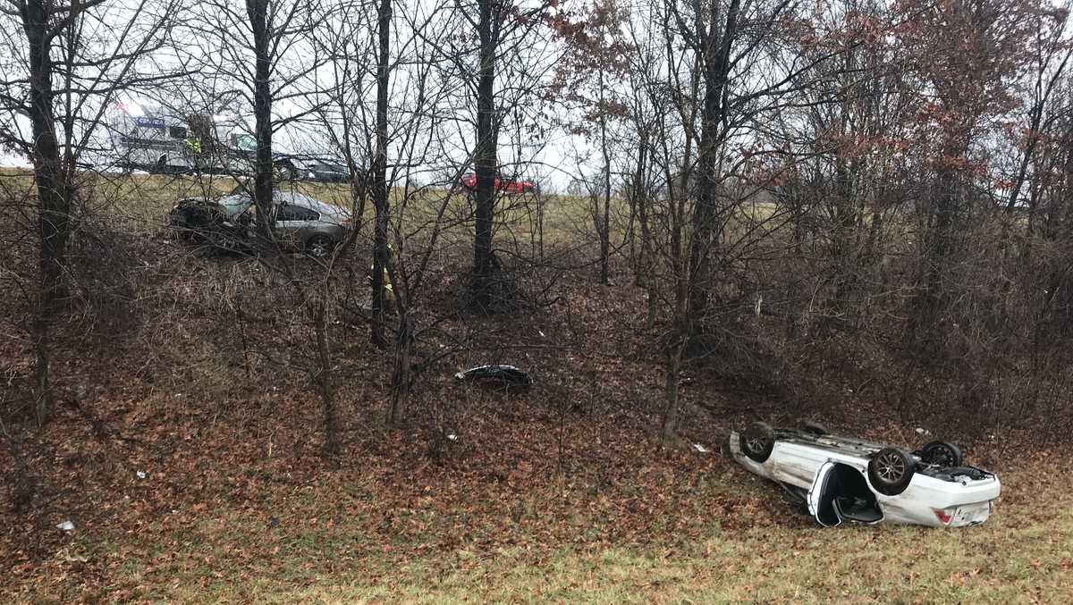 Wreck In Johnson Causes Major Delay On I-49 Nb