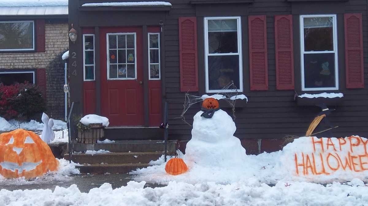 Photos The Halloween snowstorm Snowtober 2011