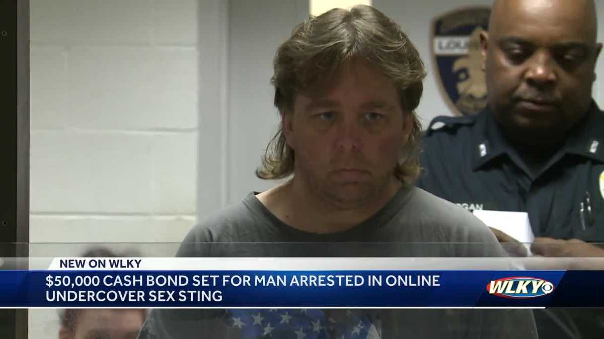 $50,000 cash bail set for man arrested in undercover sex sting