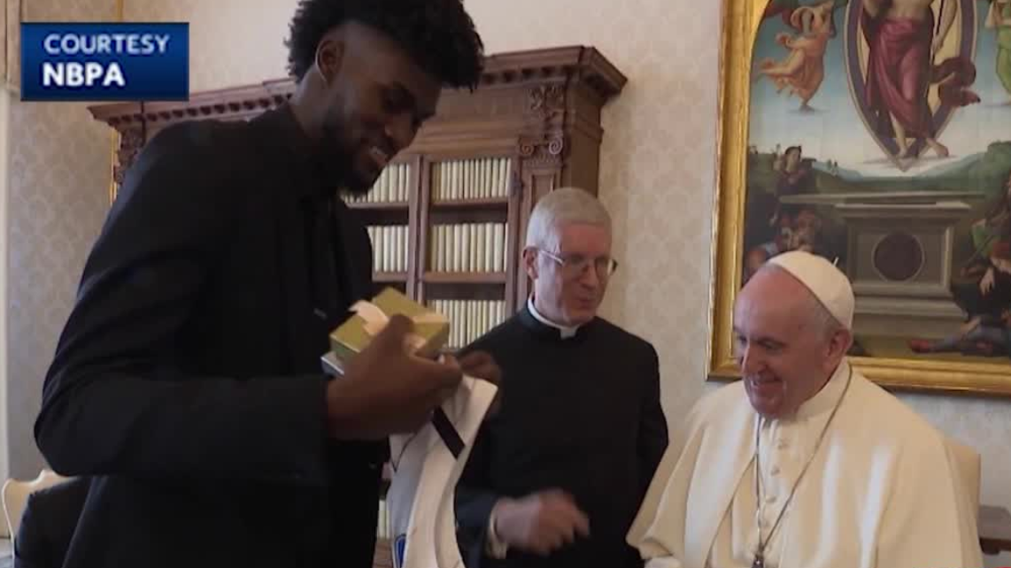 Jonathan Isaac Meets With Pope Francis To Discuss Social Justice