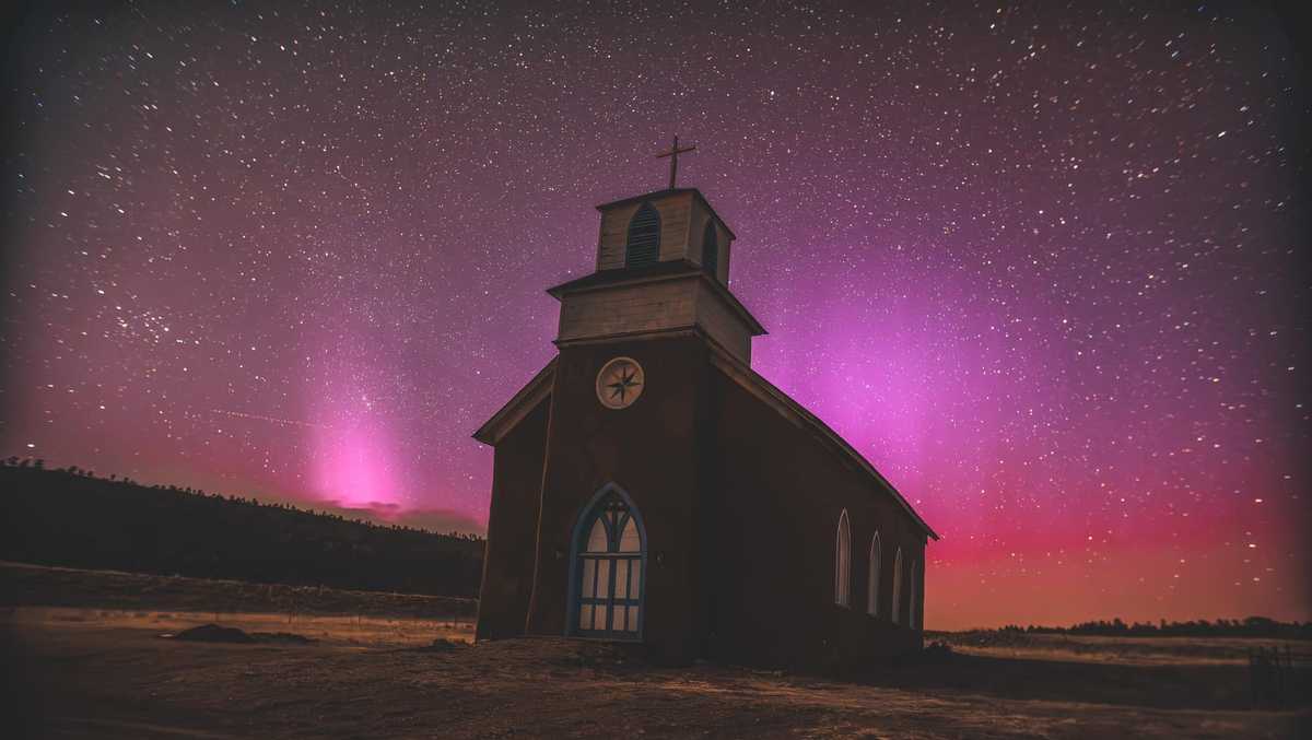 Northern lights seen in parts of New Mexico