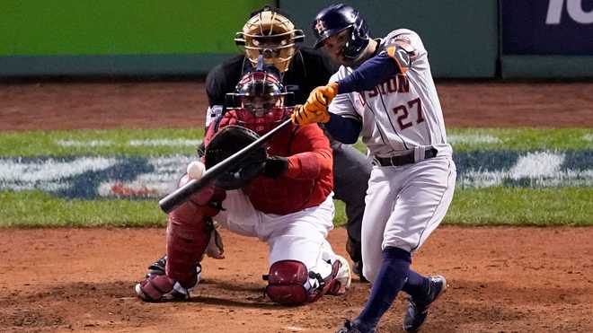 ALCS: Red Sox flex muscles in 9-3 win over Astros in Game 2