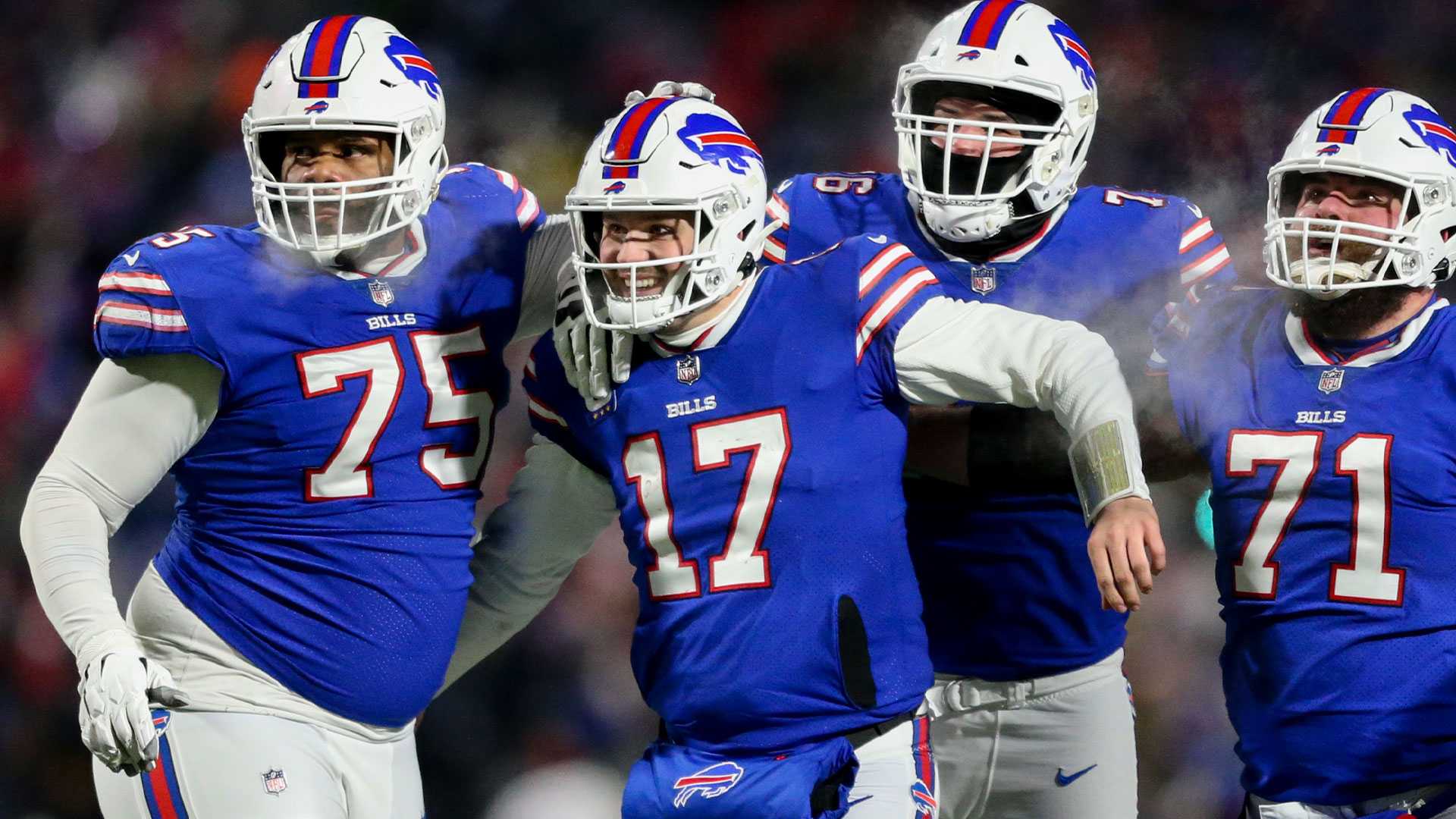 Bills V Patriots, Wild Card Playoffs 2021-2022, A.Hall