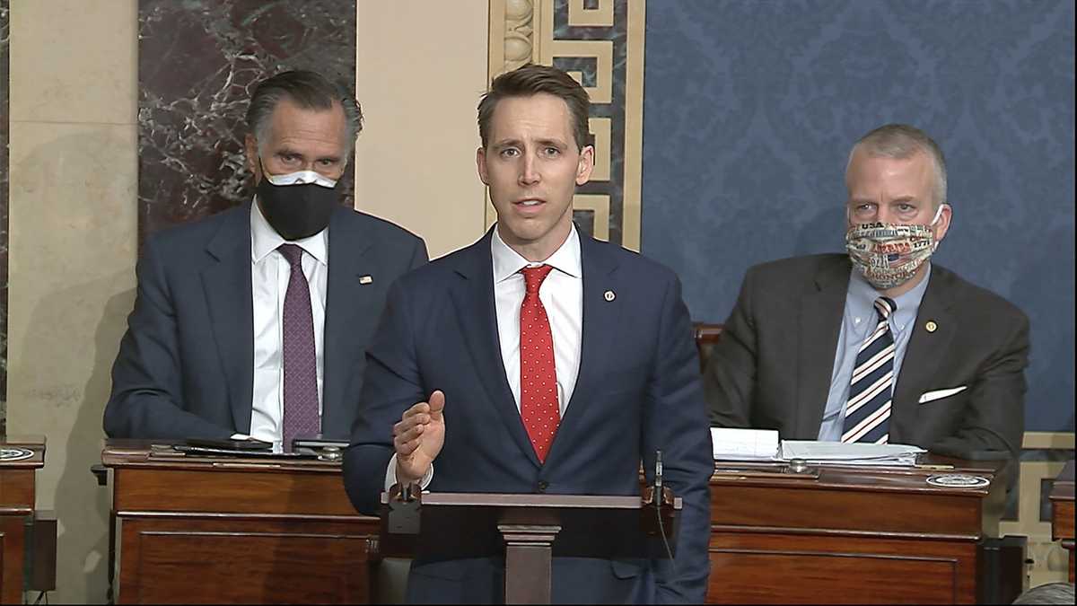 Hotel chain cancels fundraiser for Sen. Josh Hawley