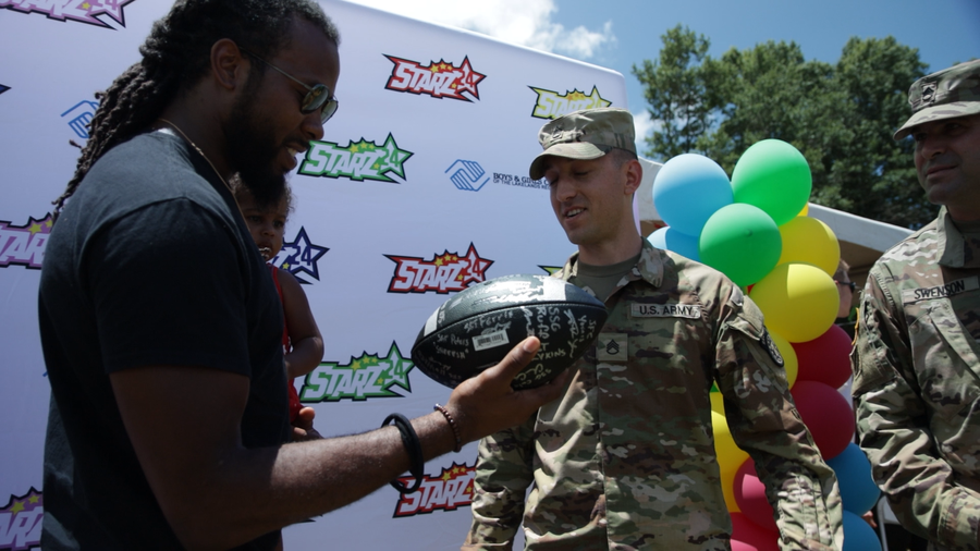 Josh Norman gives back to Greenwood community