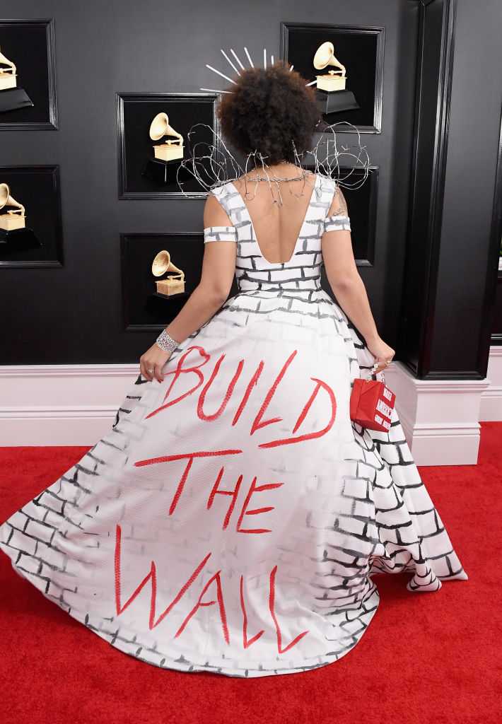 joy villa dress at grammy