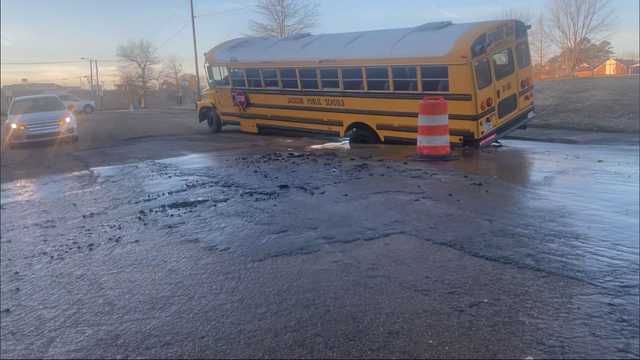 Jackson school bus mishap blamed on crumbling infrastructure - Vimarsana News