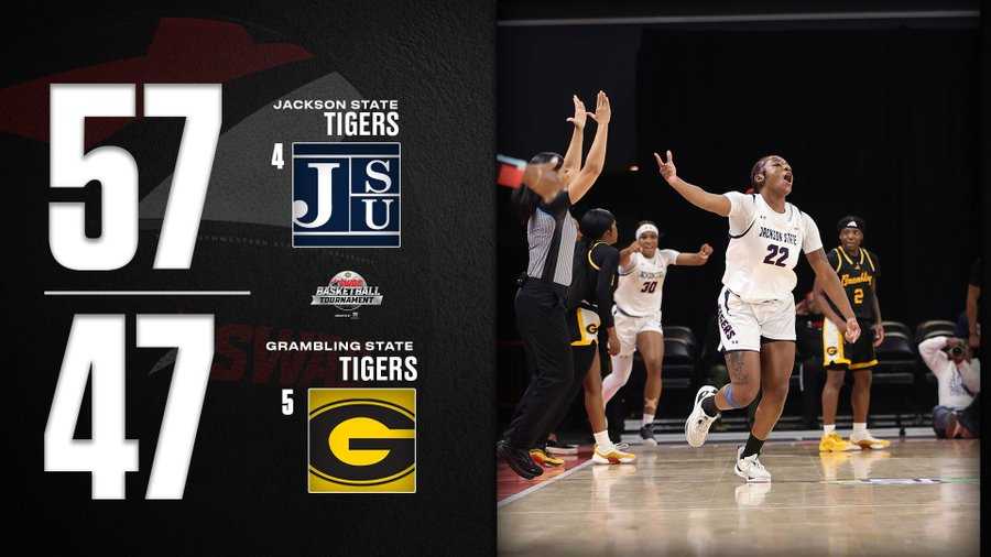 Jackson State Defeats Grambling In SWAC Jsuu 