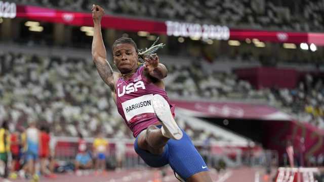 JuVaughn Harrison Makes a Run, and Two Jumps, at Olympic History