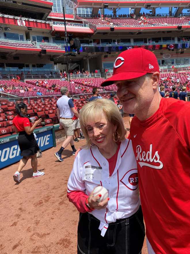 Lifelong Reds fan celebrates 83rd birthday at GABP