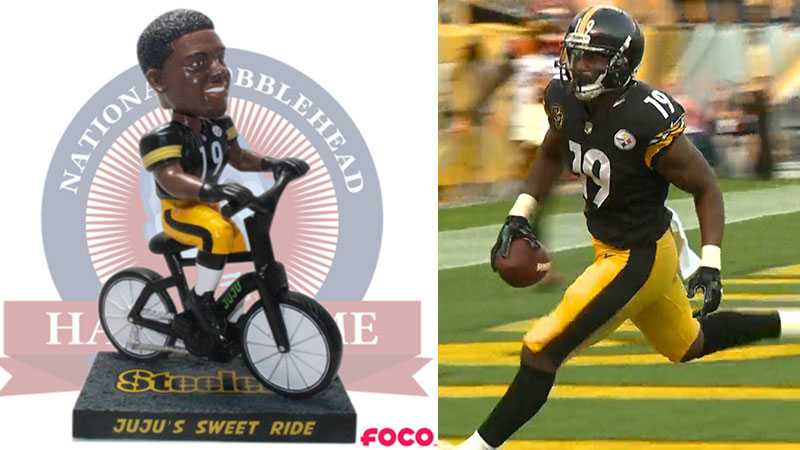 Pittsburgh Steelers fans need this new JuJu Smith-Schuster bobblehead