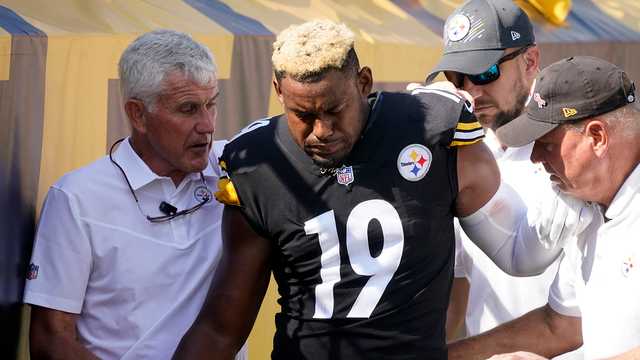 Steelers offense plots a path forward without Smith-Schuster