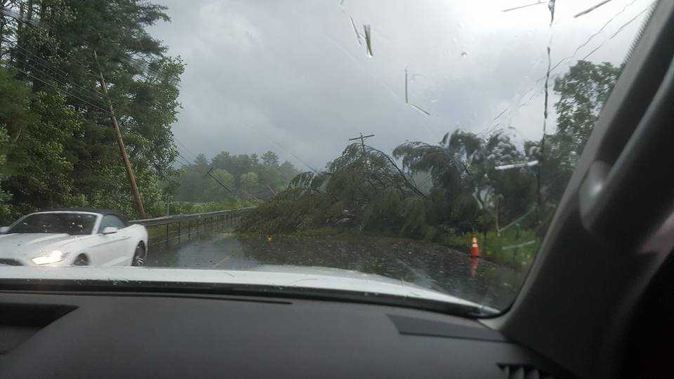 PHOTOS: Southern, western Maine hit hard by severe storms