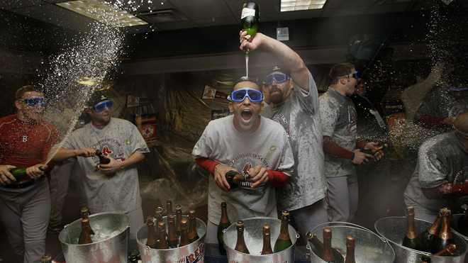 Boston Red Sox 2007 World Series Celebration Photo