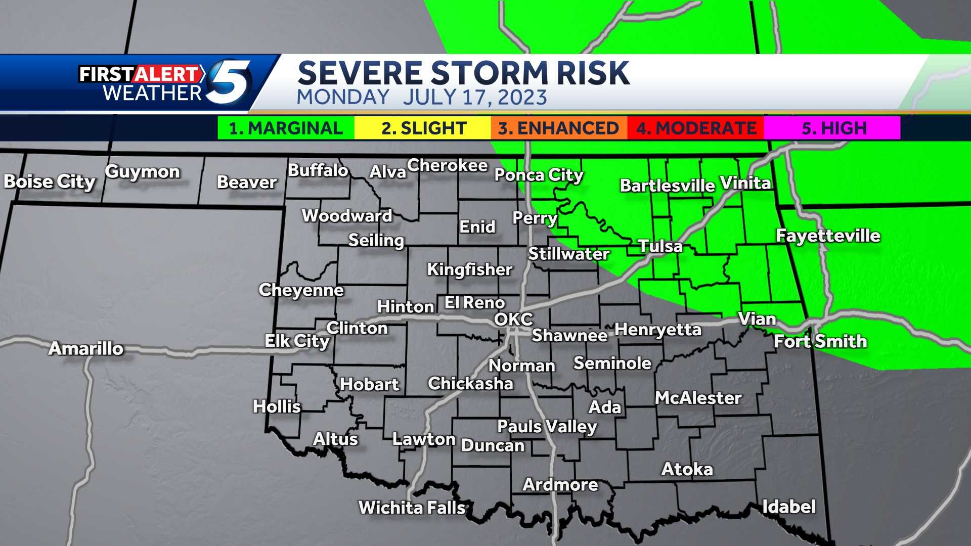 TIMELINE: Oklahoma could see storms Monday afternoon - Vimarsana News