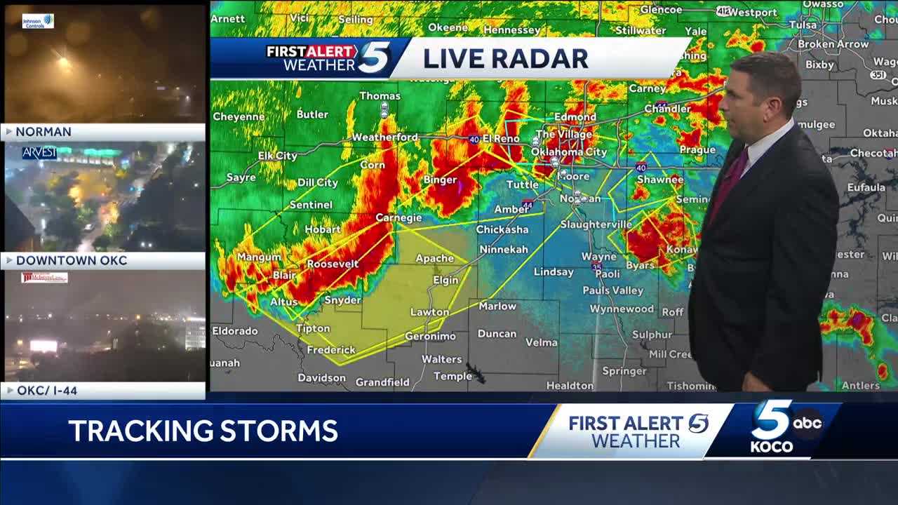 WATCH LIVE: Tracking storm storms moving through OKC metro - Vimarsana News
