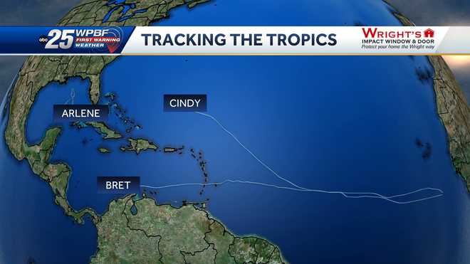 Hurricane season so far: June