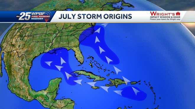 Hurricane season so far: June