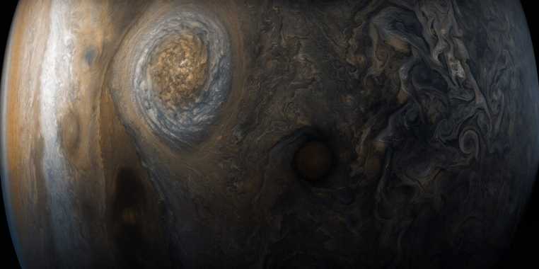 NASA's new photos of Jupiter's Great Red Spot are stunning