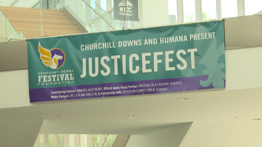 JCPS students present business ideas on how to improve Louisville at 2nd annual JusticeFest
