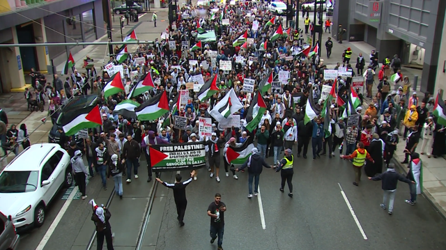 Justice for Palestine rally in downtown Cincinnati Saturday - Vimarsana News