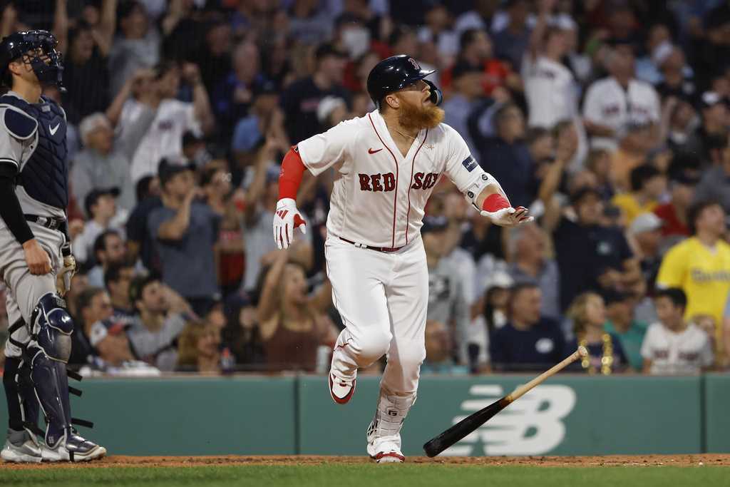 Turner's grand slam help Red Sox rout rival Yankees