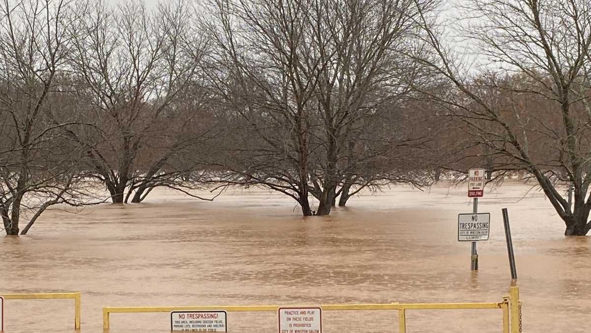 Heavy Rain Flooding Washes Piedmont Triad Thursday