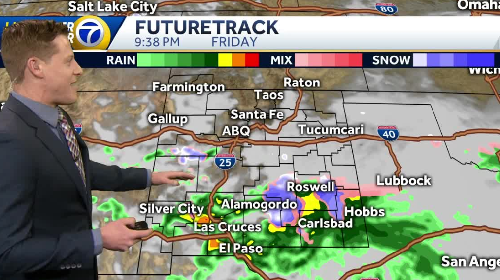Dangerous travel conditions in southeast New Mexico