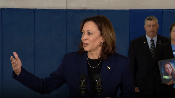 Vice President Kamala Harris tours bloodstained building where 2018 Parkland massacre happened - Vimarsana News