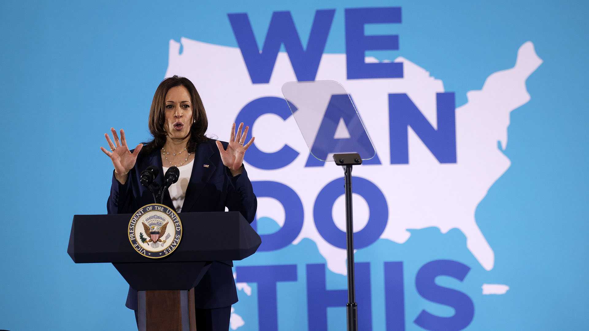 Vice President Harris kicks off COVID-19 vaccination drive in southern states - Vimarsana News