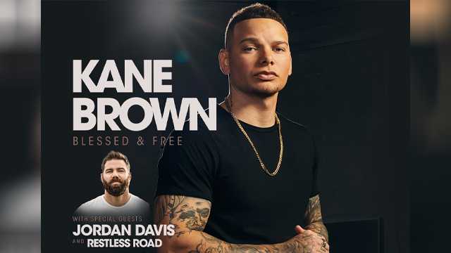 Country singer Kane Brown to bring ‘Blessed and Free’ tour to OKC this October