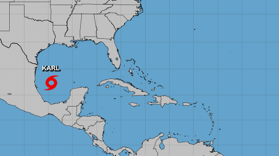 Tropical storm tracker: Karl forecast to bring heavy rainfall - Vimarsana News