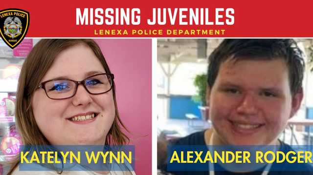 Lenexa police ask for help finding Katelyn Wynn and Alexander Rodger - Vimarsana News