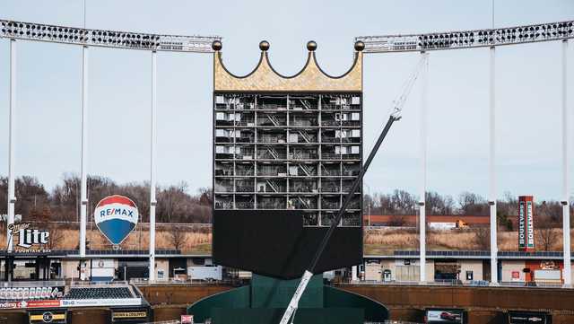 Kansas City Royals upgrade to HDR video displays at Kauffman Stadium